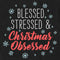 Men's Lost Gods Christmas Obsessed T-Shirt