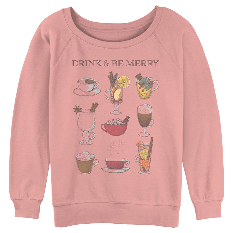 Junior's Lost Gods Drink and Be Merry Sweatshirt
