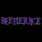 Men's Beetlejuice Classic Purple Logo T-Shirt