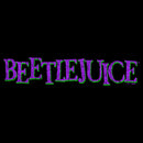 Junior's Beetlejuice Classic Purple Logo T-Shirt