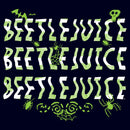 Junior's Beetlejuice Trippy Logo Icons T-Shirt