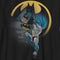 Boy's Batman Bat Signal Portrait T-Shirt