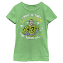 Girl's Batman St. Patrick's Day Riddler Who is the Luckiest of Them All? T-Shirt