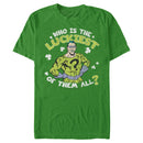 Men's Batman St. Patrick's Day Riddler Who is the Luckiest of Them All? T-Shirt