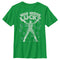 Boy's Batman St. Patrick's Day Riddler Who Needs Luck Distressed T-Shirt