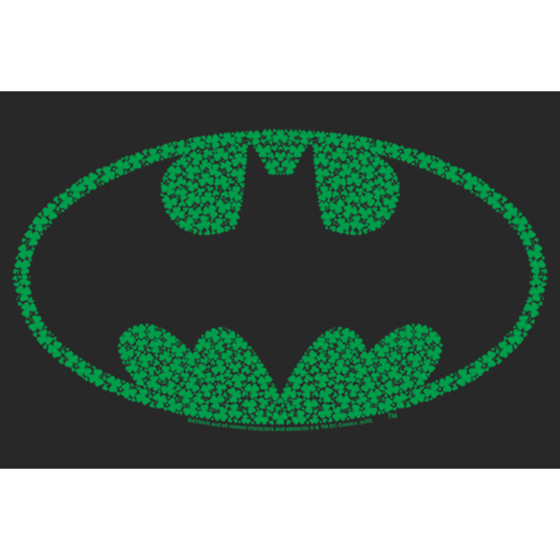 Women's Batman St. Patrick's Day Cloverfield Bat Logo T-Shirt