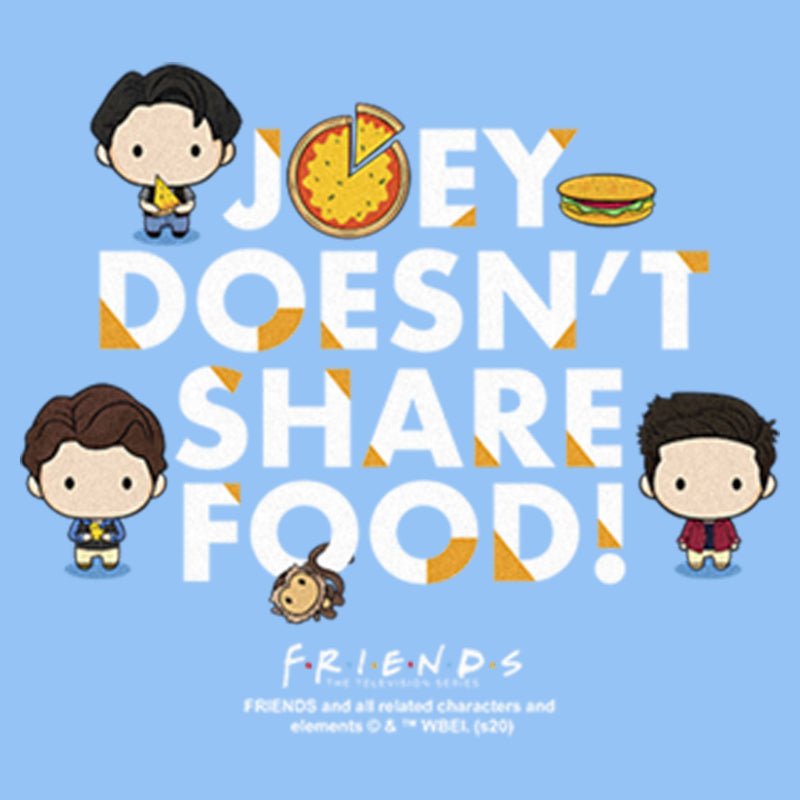 Infant's Friends Joey Doesn't Share Chibi Quote Onesie