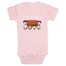 Infant's Friends Central Perk Couch Crew Chibi Onesie