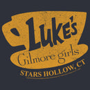 Junior's Gilmore Girls Distressed Luke's Diner Logo Festival Muscle Tee