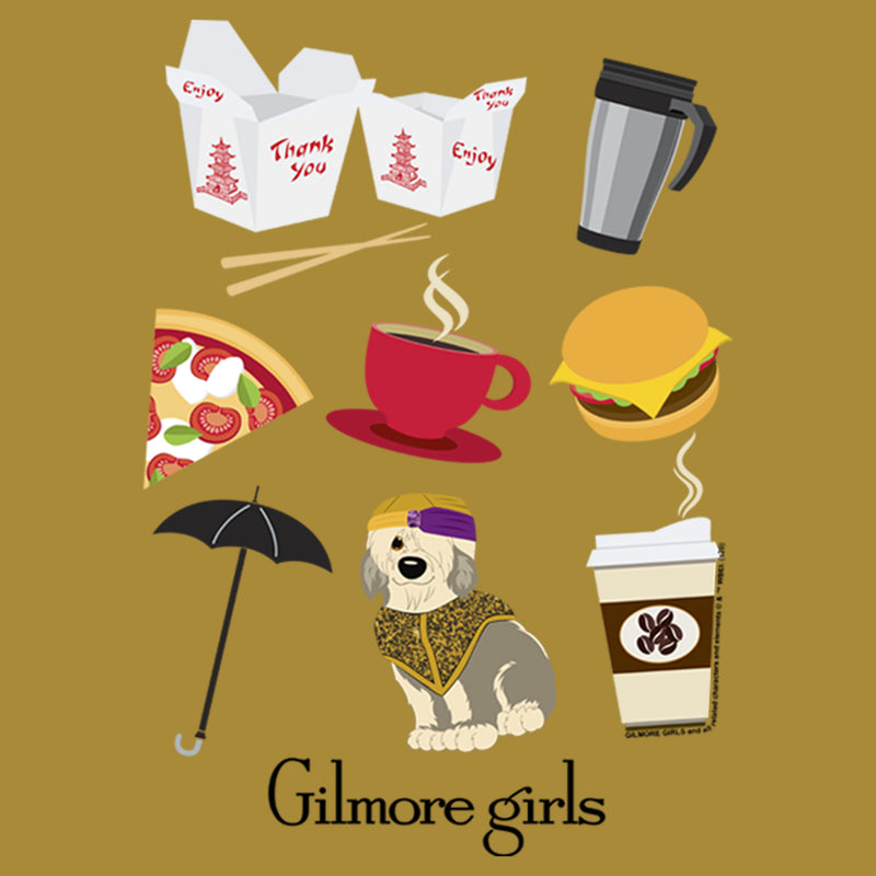 Junior's Gilmore Girls Iconic Icons Festival Muscle Tee