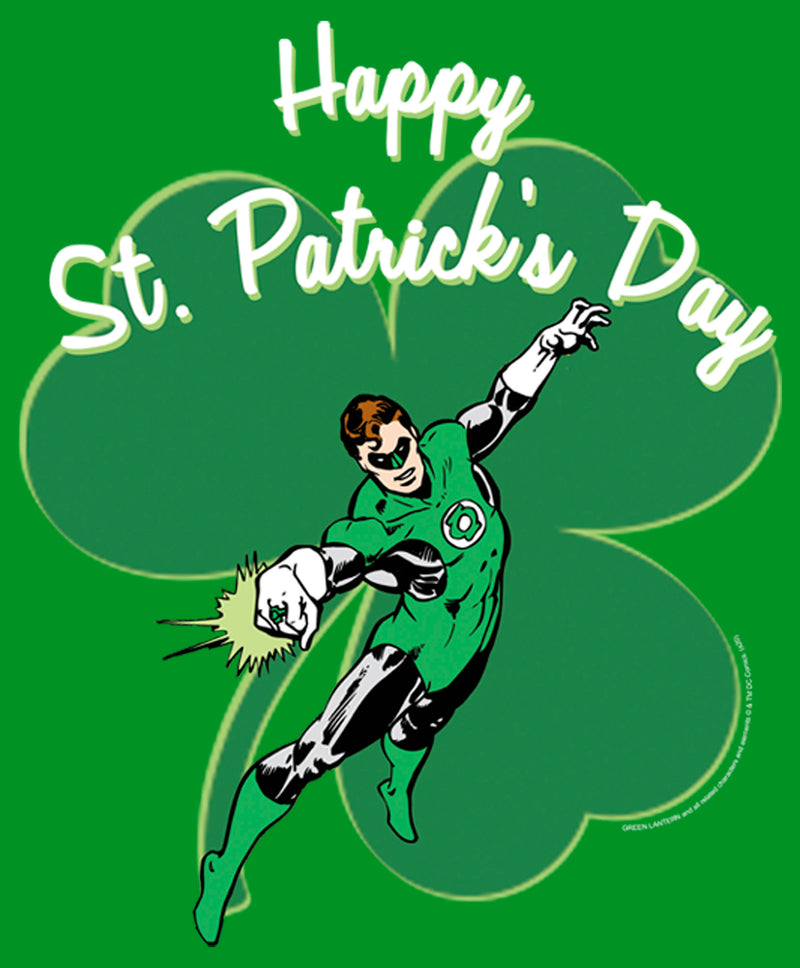 Boy's Green Lantern Happy St. Patrick's Day T-Shirt
