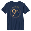 Boy's Harry Potter Platform 9 3/4 Line Art T-Shirt