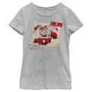 Girl's Harry Potter Hogwarts Express Postcard T-Shirt