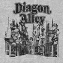 Junior's Harry Potter Diagon Alley Sketch Sweatshirt