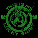 Boy's Justice League St. Patrick's Day Green Arrow This is my Lucky Shirt T-Shirt