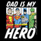 Infant's Justice League Superhero Dad Onesie