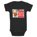 Infant's Looney Tunes Warning Temper May Change Onesie