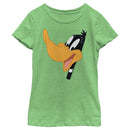 Girl's Looney Tunes Daffy Duck Smile T-Shirt