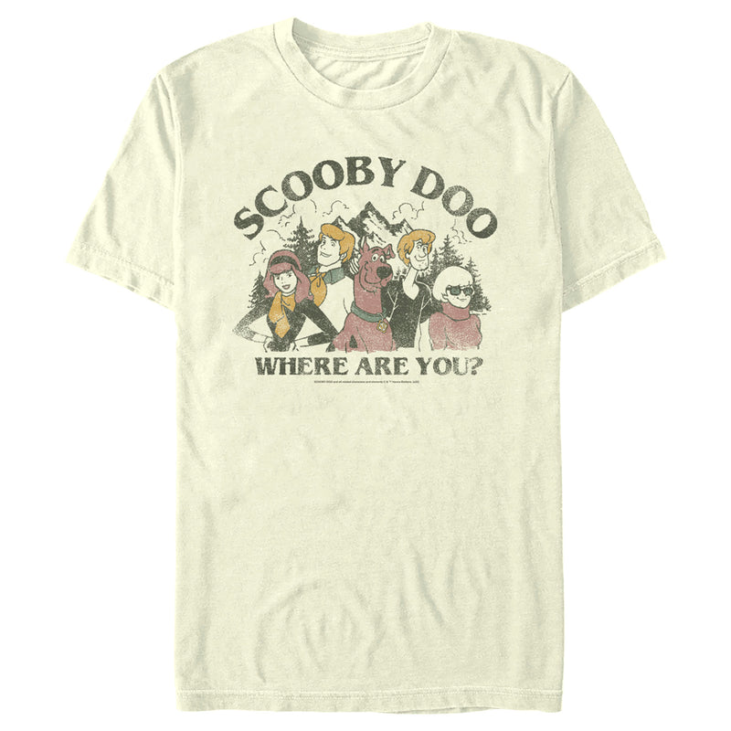 Men's Scooby Doo Mystery Gang Where Are You? T-Shirt