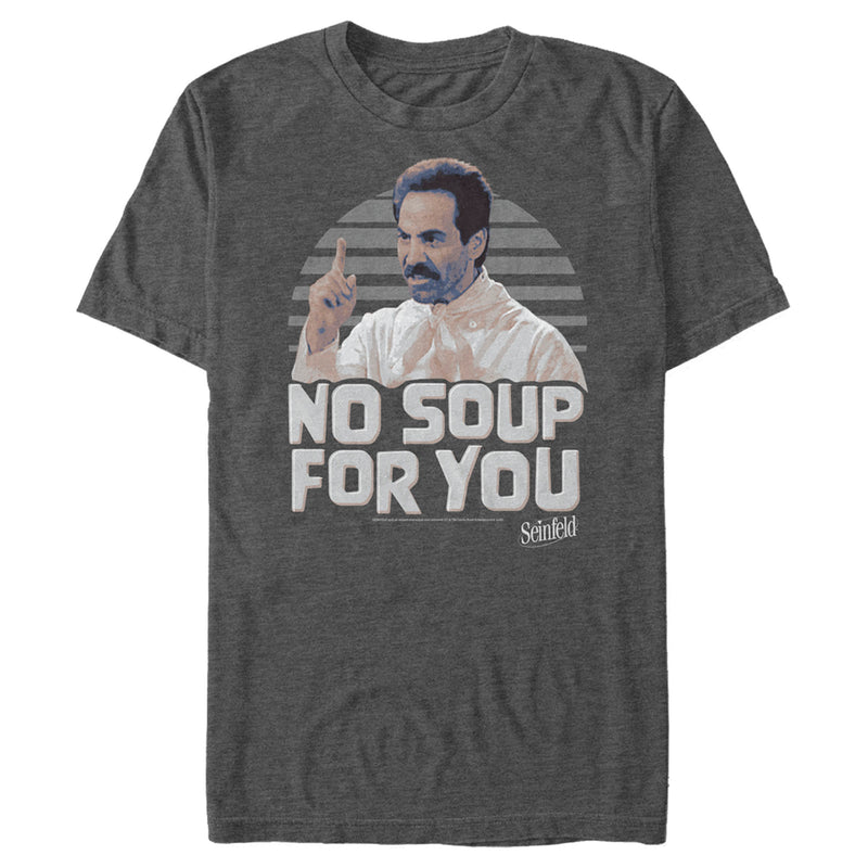 Men's Seinfeld No Soup For You Photo T-Shirt