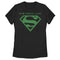 Women's Superman St. Patrick's Day Who Needs Luck? T-Shirt