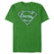 Men's Superman St. Patrick's Day Shamrock Logo T-Shirt