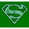 Men's Superman St. Patrick's Day Shamrock Logo T-Shirt