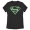 Women's Superman St. Patrick's Day Shamrock Logo T-Shirt