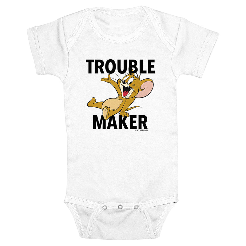 Infant's Tom and Jerry Troublemaker Onesie