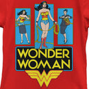 Girl's Wonder Woman Quick Change Panels T-Shirt