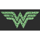 Women's Wonder Woman St. Patrick's Day Wonder Woman Shamrock Logo T-Shirt