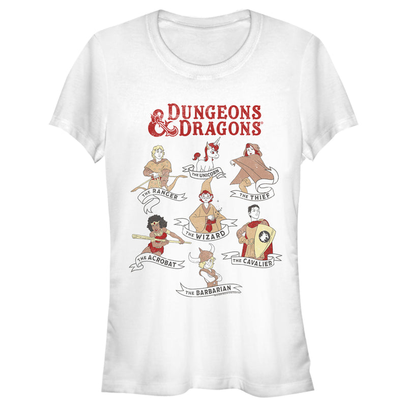 Junior's Dungeons & Dragons Cartoon Players T-Shirt
