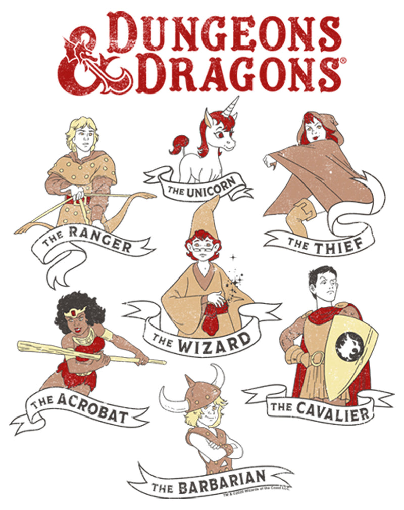 Junior's Dungeons & Dragons Cartoon Players T-Shirt