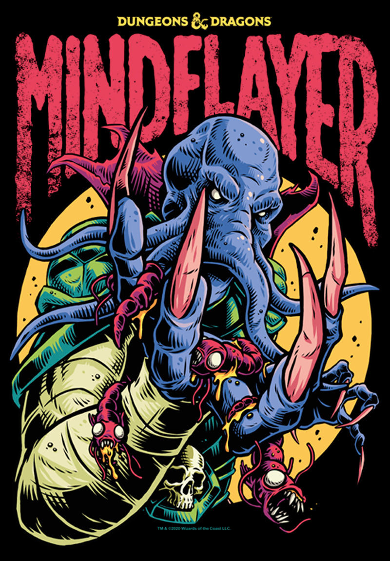 Men's Dungeons & Dragons The Mind Flayer and Illithid Larvae Will Win T-Shirt