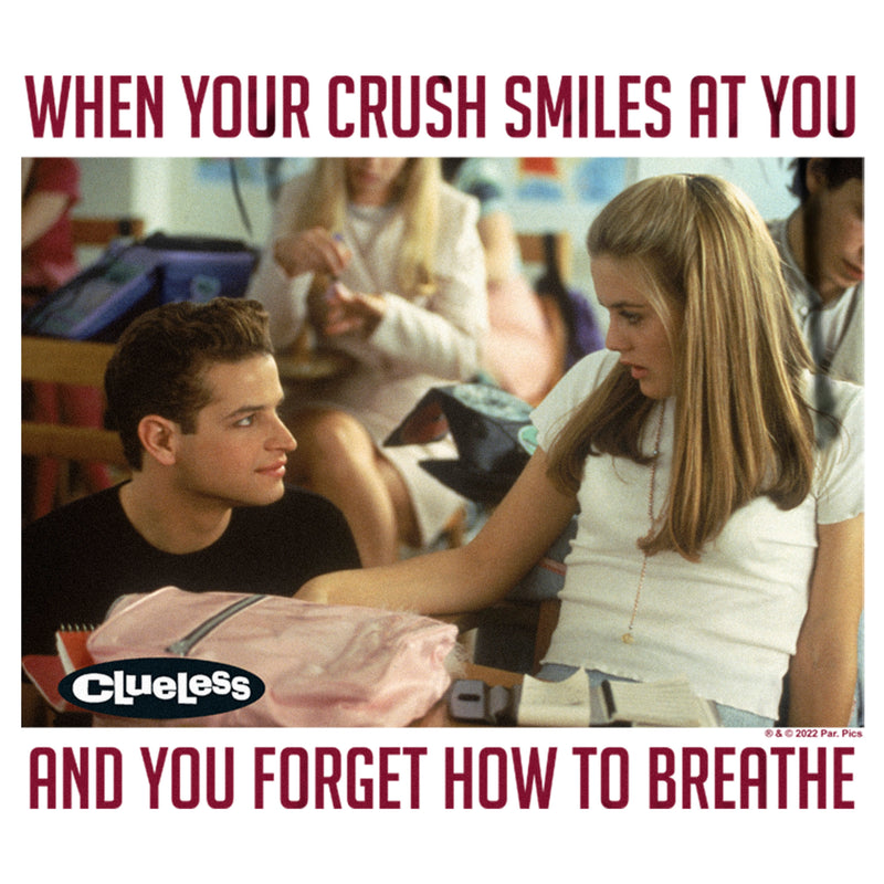 Men's Clueless When Your Crush Smiles At You T-Shirt