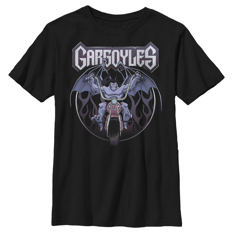 Boy's Gargoyles Goliath Let's Ride T-Shirt