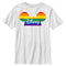 Boy's Disney Mickey Ears Rainbow Pride T-Shirt