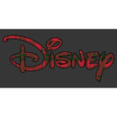 Boy's Disney Red and Green Plaid Logo T-Shirt
