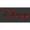Boy's Disney Red and Green Plaid Logo T-Shirt