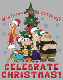 Boy's Phineas & Ferb We're Gonna Celebrate Christmas T-Shirt