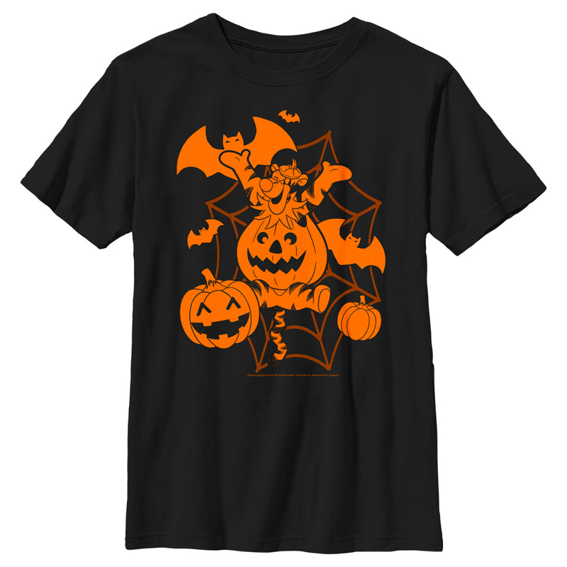 Boy's Winnie the Pooh Pumpkin Tigger T-Shirt