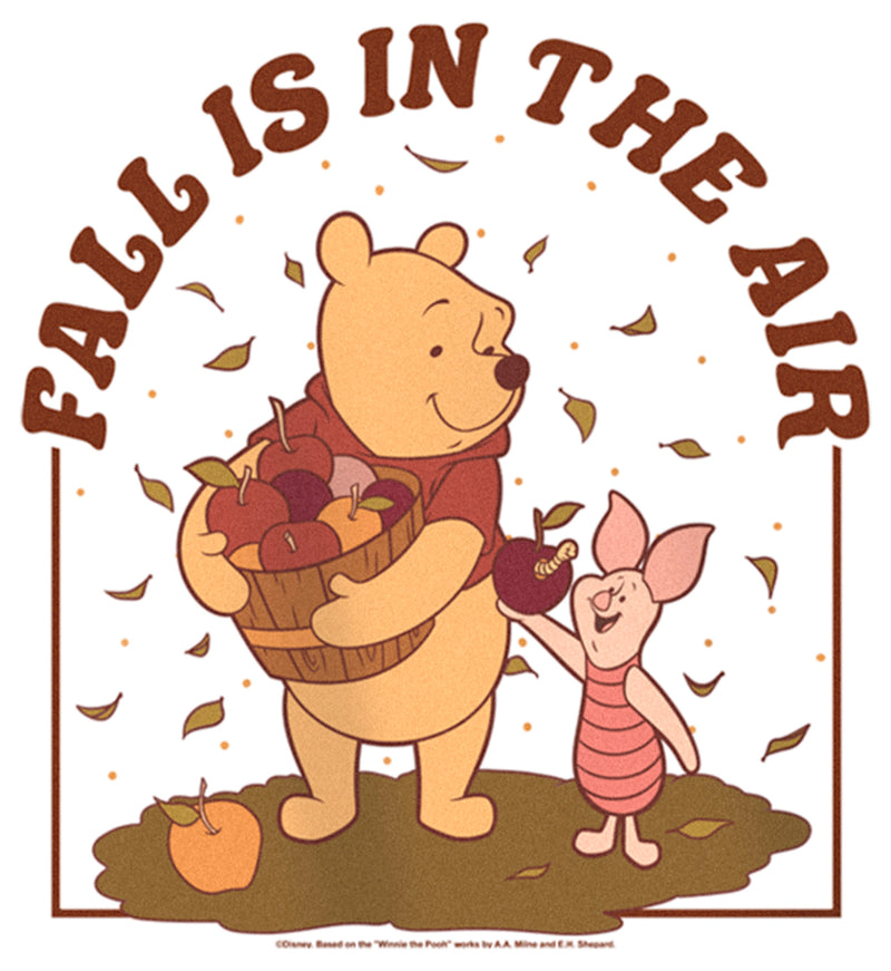 Girl's Winnie the Pooh Fall is in the Air T-Shirt
