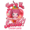 Junior's Candy Land You're the Sweetest T-Shirt