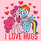 Girl's My Little Pony: Friendship is Magic I Love Hugs T-Shirt