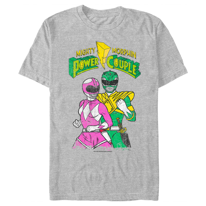 Men's Power Rangers Mighty Morphin Power Couple T-Shirt