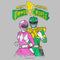 Women's Power Rangers Mighty Morphin Power Couple T-Shirt