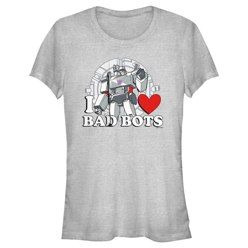Junior's Transformers Megatron I Love Bad Bots T-Shirt