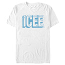 Men's ICEE Simple Blue Logo T-Shirt