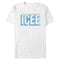 Men's ICEE Simple Blue Logo T-Shirt