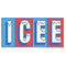 Men's ICEE Classic Red and Blue Logo T-Shirt